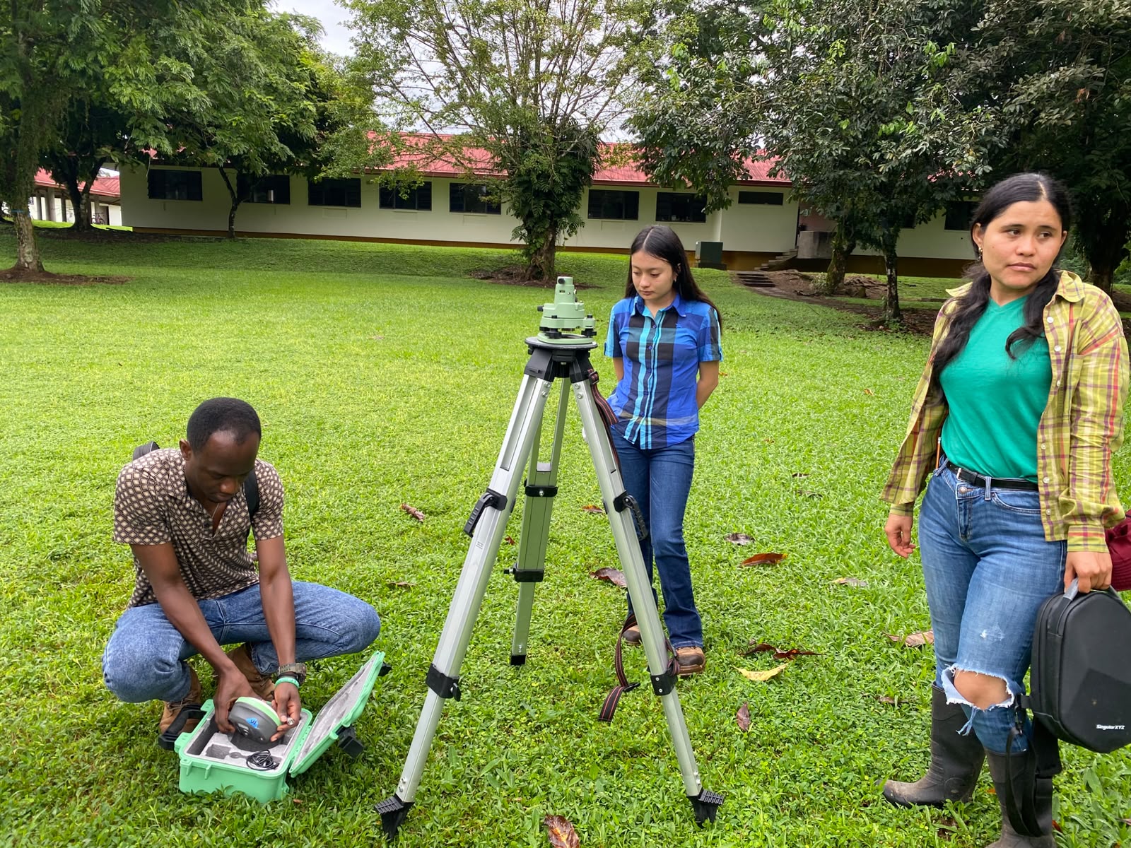 Total station survey training
