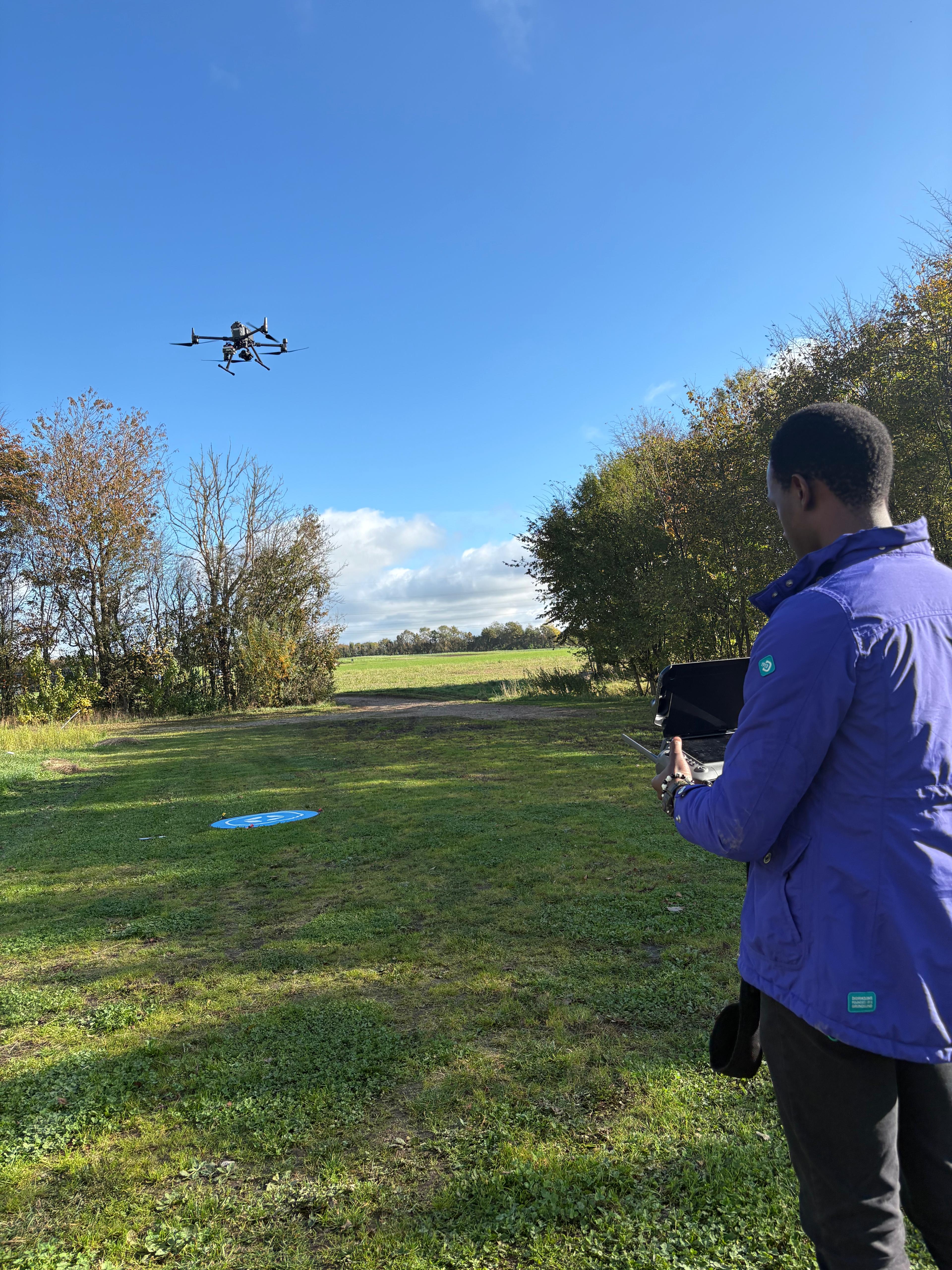 UAV drone flight